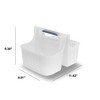 2 Compartment Large Soft Grip Tote Under Sink Bathroom Storage - madesmart - image 2 of 4