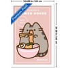 Trends International Pusheen: Bento Box - Ramen House Framed Wall Poster Prints - 3 of 4