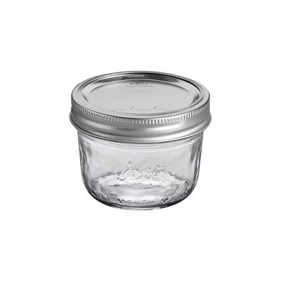 Kerr Half Pint (8 oz) Regular Mouth Jars - Thumbnail 5