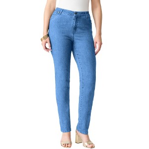 Roaman's Tall Classic Stretch Straight Leg Jean - 1 of 4