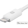 Monoprice Apple MFi Certified Lightning to USB Charge & Sync Cable - 6 Feet - White | iPhone X, 8, 8 Plus, 7, 7 Plus, 6, 6 Plus, 5S - Select Series - 3 of 4