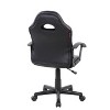 PAGED Adjustable Height Office Chair, Modern Rotatable Gaming Chair with Headrest and Lumbar Pillow, Ergonomic Computer Chair for Gamer - 3 of 4