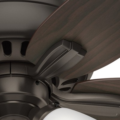 42" Premier Bronze Low Profile Ceiling Fan with LED Light Kit