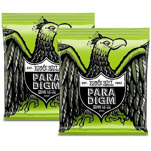Ernie Ball 2 Pack- Paradigm Regular Slinky Electric Guitar Strings Bundle - 1 of 4