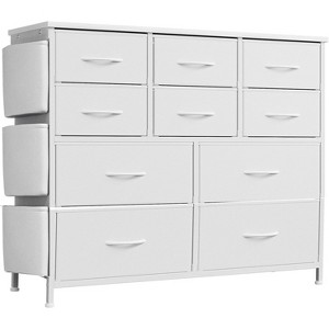 10 Drawers Dresser for Bedroom,Fabric Storage Drawer, Dressers & Chest of Drawers with Side Pockets - 1 of 2