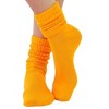 Gold Slouch Socks the Sock Panda (Women's Sizes, Adult Medium) - Midweight - 2 of 3
