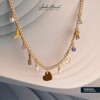 John Bead Sweet & Petite Charms 8.5x10.8mm Gold Plated Clover, 6pcs - 4 of 4