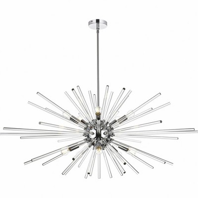 Elegant Lighting Sienna 10 - Light Pendant in  Chrome