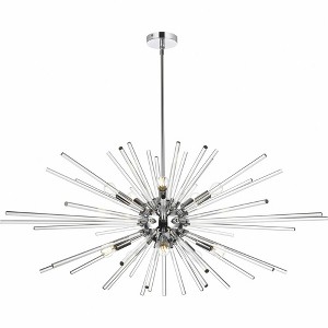 Elegant Lighting Sienna 10 - Light Pendant in  Chrome - 1 of 4