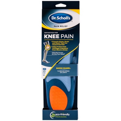 banaan lekkage houder Dr. Scholl's Knee Pain Orthotics For Men Shoe Size 8-14 : Target