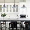 Modern Pendant Light, Industrial Ceiling Light with Clear Glass Shade, Adjustable Hanging Retro Loft Light - 4 of 4