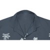 LA LEELA Men's Hawaiian Shirt Fashion Button Down Short Sleeves Holidays Aloha Party Casual Tops Summer Beaches Shirts for Mens - 3 of 4