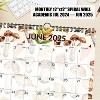 Willow Creek Press Mushrooms Academic July 2024 - June 2025 12"x12" Spiral Wall Calendar: Monthly Planner, All Ages - image 4 of 4