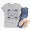 The Juniper Shop SmileyWorld Patriotic Stars Stacked Youth Short Sleeve Tee - 4 of 4