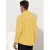 Lars Amadeus Men's Button Down Long Sleeve Casual Business Polka Dots Shirt - 3 of 4