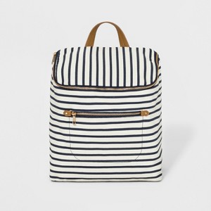 Striped Canvas Backpack - A New Day Navy, Women