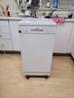 Danby 18 Wide Built-in Dishwasher in White