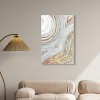 Art Remedy White Gold Boho Neutral Abstract Wall Art Unframed - 2 of 4