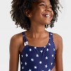 Girls' USA Flag Printed One Piece Swimsuit - Cat & Jack™ - 3 of 3