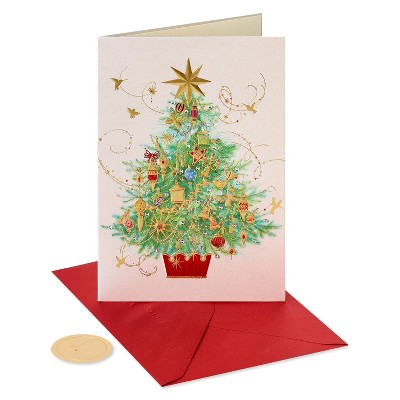 Christmas Card Embellished Tree - PAPYRUS