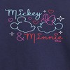 Boys' - Disney - Mickey & Minnie Together in Neon Long Sleeve Graphic T-Shirt - 2 of 4