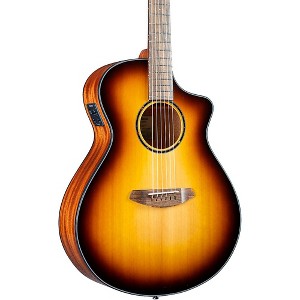Breedlove Discovery S CE Red cedar-African Mahogany Concert Acoustic-Electric Guitar Edge Burst - 1 of 4
