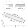 Unique Bargains Rectangle Ventilation Grille, Aluminum - 2 of 3