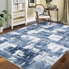 Washable Modern Abstract Living Room Bedroom Area Rugs, Geometric Print Large Throw Carpet for Dining Room - 3 of 4