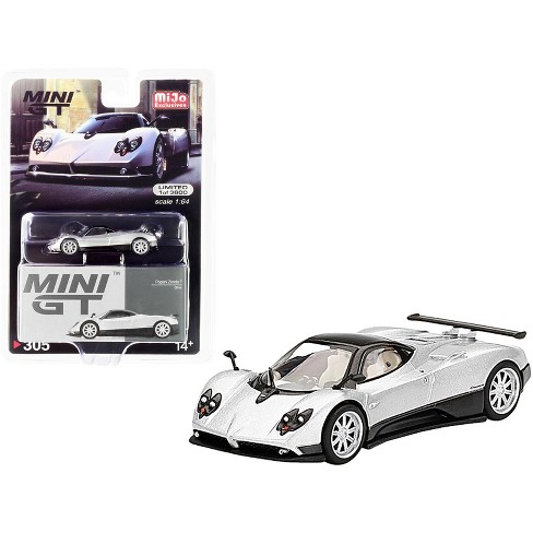 Pagani Zonda F Silver Metallic With Dark Gray Top Limited Edition