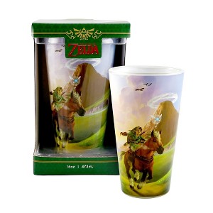 Just Funky The Legend of Zelda Ocarina of Time Pint Glass - 1 of 4