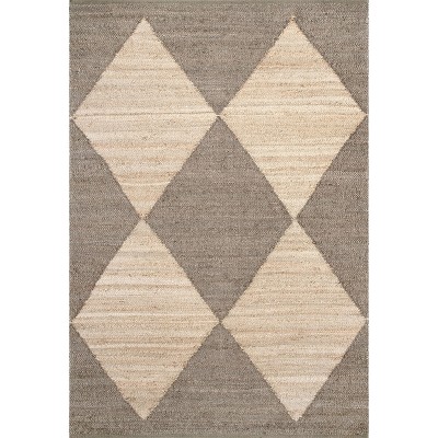Nuloom Pandora Diamond Jute Indoor Area Rug