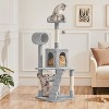 Yaheetech 54inch Cat Tree Condo Multilevel Cat Towers - 2 of 4
