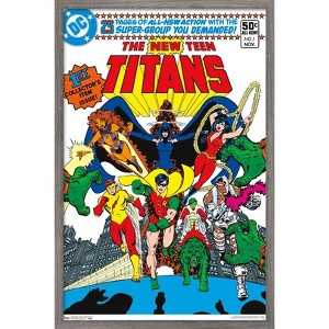 Trends International DC Comics - Teen Titans - The New Teen Titans #1 Framed Wall Poster Prints - 1 of 4