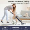 DEVOAC VM6 Scrubbing Steam Mop with Rotating Mop Pads, 10 in 1, Lightweight Spin Mop & 3 Steam Modes for Hard Floor Laminate Marble Floors - 2 of 4