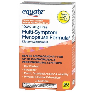 Equate Multi-Symptom Menopause Formula Supplement - 60 Count