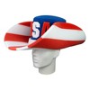 Foam Party Hats Patriotic Giant Cowboy Hat - 3 of 4