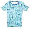 Prince of Sleep Pajamas for Boys Snug-Fit Cotton Boys PJ Set Short Sleeve Tee & Jogger Pant - 3 of 3
