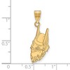 Black Bow Jewelry 14k Yellow Gold Plated Sterling Silver Idaho Vandals NCAA Large Pendant - 2 of 3