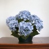 Floral Home 20" Blue Hydrangea Bush - 6-Piece - 3 of 4