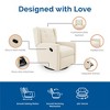Baby Relax Mikayla 4-in-1 Nursery Swivel Glider Rocker Recliner - 4 of 4
