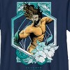 Boy's Aquaman and the Lost Kingdom Floral Portrait T-Shirt - 2 of 4
