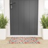 alison janssen Tropical Coral Floral Looped Vinyl Welcome Mat - Society6 - 2 of 2