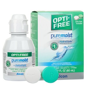 Opti-Free PureMoist Multi-Purpose Disinfecting Contact Lens Solution - 2 fl oz - 1 of 4