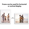 Americanflat Picture Frame - Modern Design, Shatter-Resistant Glass, Dual Sawtooth Hangers, Ideal for Home and Office Decor - 4 of 4
