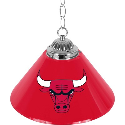 NBA Chicago Bulls Single Shade Bar Lamp - 14 inch