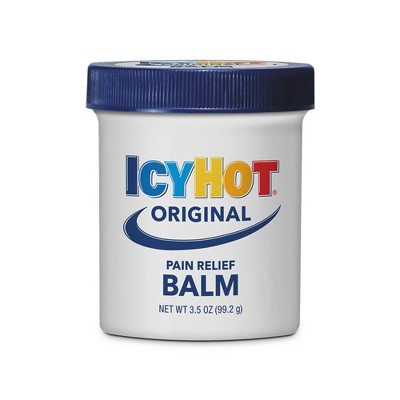 Icy Hot Balm Pain Relief Ointment 3.5 oz. Jar 7.6% - 29% Strength