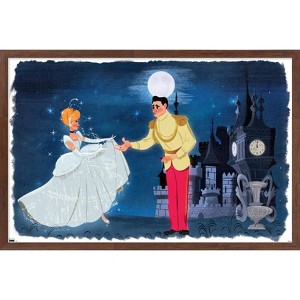 Trends International Disney Cinderella - Prince Charming and Cinderella Framed Wall Poster Prints - 1 of 4