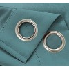 RT Designer Collection Anchorage Blackout Grommet Luxurious Modern Design Curtain Panel 54" x 95" Turquoise - 3 of 4