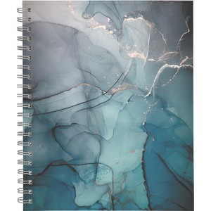 Glacier Weekly/Monthly Planner, Glacier Artwork, 11 x 9.25, Blue/Gray/Silver Cover, 12-Month (Jan to Dec): 2025 - 1 of 4