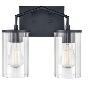 Millennium Lighting Beverlly 2 - Light Vanity in  Matte Black - 1 of 1